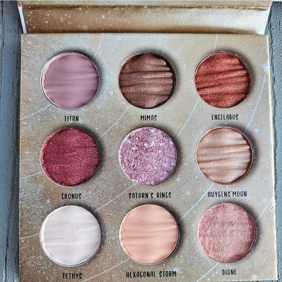 DITO COSMETICS SATURN SHADE 9 PAN EYESHADOW BUTTERY PALETTE like new - Picture 6 of 14